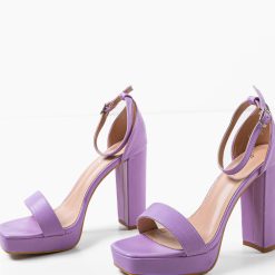 Sandale cu toc Jonas Mov 6