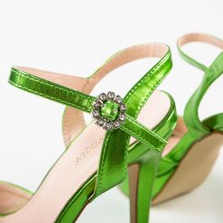 Sandale cu toc Moctez Verzi 6