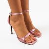 Sandale cu toc Momoko Roz-Sandale cu toc-Sandale cu toc