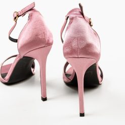 Sandale cu toc Momoko Roz 4