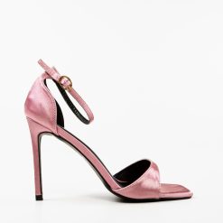 Sandale cu toc Momoko Roz 5