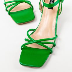 Sandale cu toc Mpho Verzi 5