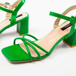 Sandale cu toc Mpho Verzi 6