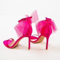 Sandale cu toc Narmer Fuchsia 4