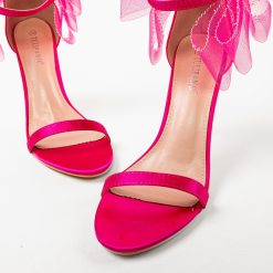 Sandale cu toc Narmer Fuchsia 5