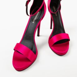 Sandale cu toc Niclas Fuchsia 5