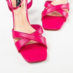 Sandale cu toc Pendo Fuchsia 5