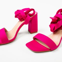 Sandale cu toc Photine Fuchsia 4