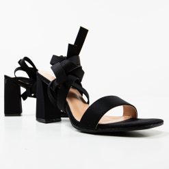 Sandale cu toc Photine Negre 5