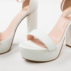 Sandale cu toc Reich Albe 4