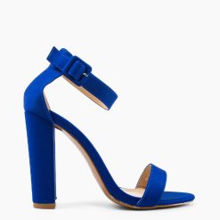 Sandale cu toc Rigmo Albastre 3