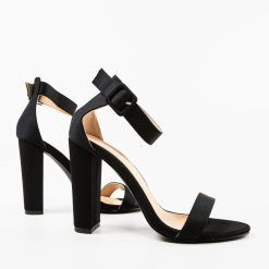 Sandale cu toc Rigmo Negre 6