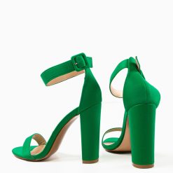 Sandale cu toc Rigmo Verzi 6