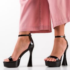 Sandale cu toc Roth Negre 3