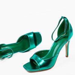 Sandale cu toc Schuchard Verzi 5