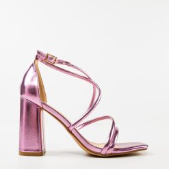 Sandale cu toc Shid Mov 3