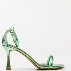 Sandale cu toc Sykes Verzi 3