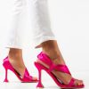 Sandale cu toc Wojciech Fuchsia-Sandale cu toc-Sandale cu toc