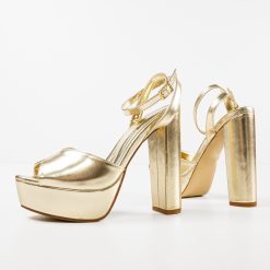 Sandale cu toc Yuuki Aurii 4