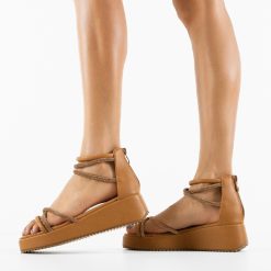 Sandale dama Brynjar Camel 2