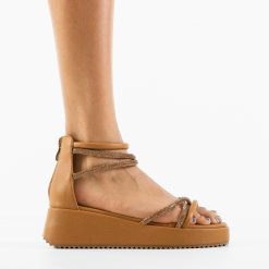 Sandale dama Brynjar Camel 3