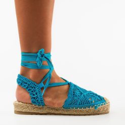 Sandale dama Ganbaata Albastre 3