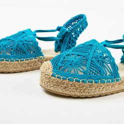 Sandale dama Ganbaata Albastre 4