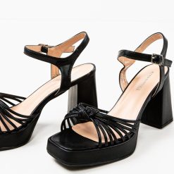 Sandale dama Reed Negre 4