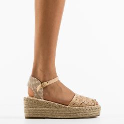 Sandale dama Turan Bej 3