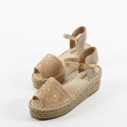 Sandale dama Turan Bej 6