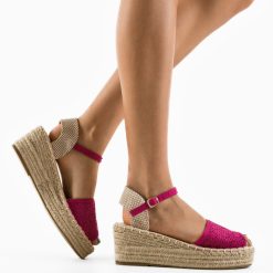Sandale dama Turan Fuchsia 1