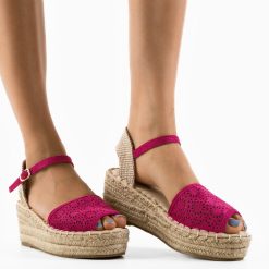 Sandale dama Turan Fuchsia 2