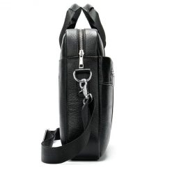 Servieta pentru barbati Aryan GT1307 piele naturala Negru 4