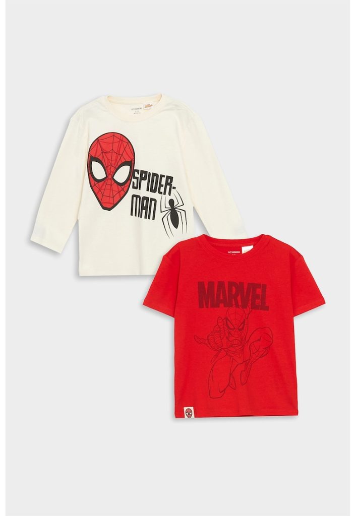 Set de tricou si bluza cu imprimeu Spiderman-BAIETI-