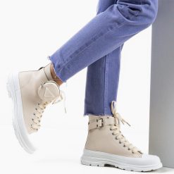 Sneackers dama Lara Bej 2