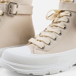 Sneackers dama Lara Bej 4