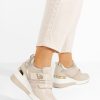 Sneakers cu platforma Arven bej-Sneakers cu platforma-Sneakers cu platforma