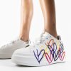 Sneakers dama Argentina Argintii-Casual-Casual