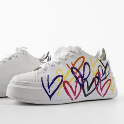 Sneakers dama Argentina Argintii 4