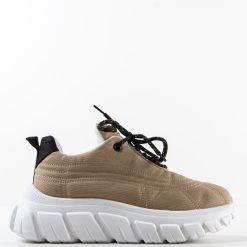 Sneakers dama Aviana Khaki 5