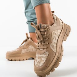 Sneakers dama Dillon Khaki 2