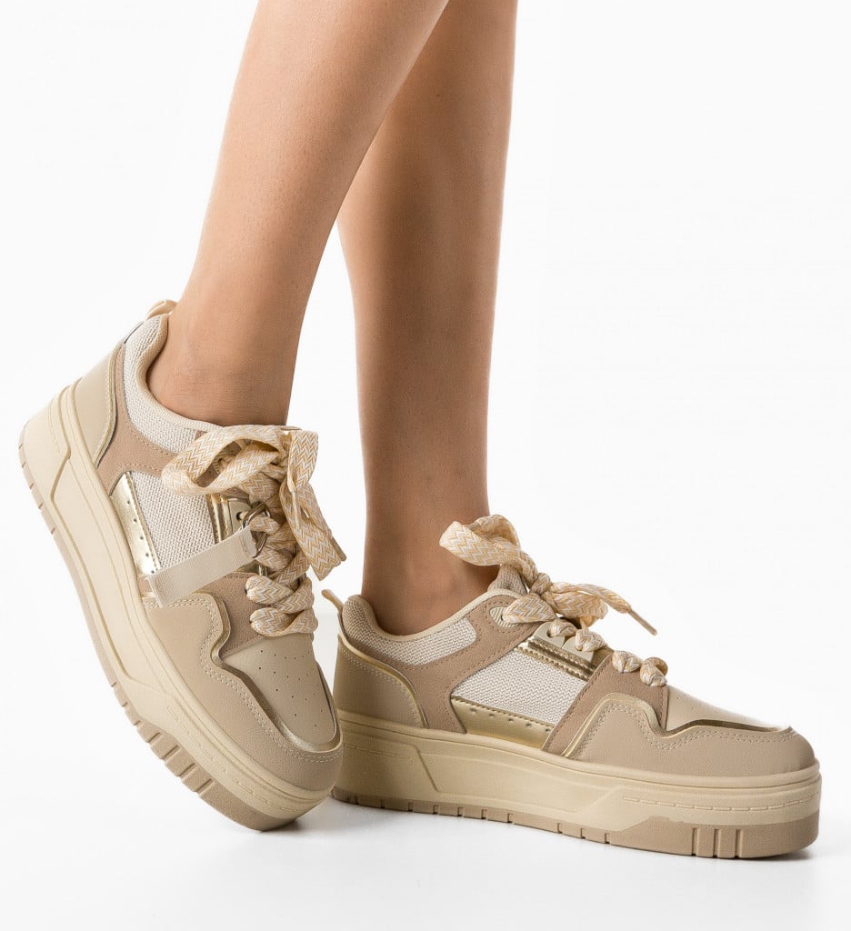 Sneakers dama Don Khaki-Sport-Sport