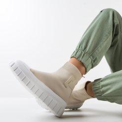 Sneakers dama Firth Bej 3