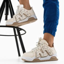 Sneakers dama Kamal Bej 2