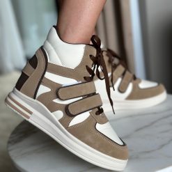 Sneakers dama Kieran Khaki 1