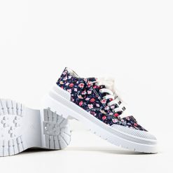 Sneakers dama Niamh Bleumarin 4