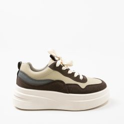 Sneakers dama Oradela Khaki 3