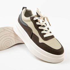 Sneakers dama Oradela Khaki 4