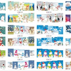 TATUAJ DECOR UNGHII MODELE IARNA/CRACIUN 12 IN 1- BN217-BN228 - BN217-BN228 - Everin.ro-NAIL ART ❤️