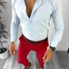 Tinuta barbati smart casual Pantaloni + Camasa  12670 E-Tinute barbati smart casual > Tinute barbati smart casual din 2 piese